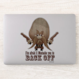 Ik hoop dat je weer weg bent sticker