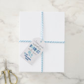 Ik hoop dat je zomer bubbels met plezier cadeaulabel (Met Touw)