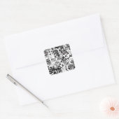 IK HOOP DAT JULLIE Valentijnse Typografie Sticker (Envelop)