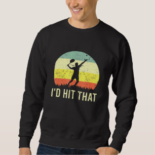 Ik hoop dat Tennis Ball Player Hobby Sport Coach Trui