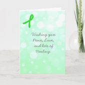 Ik hoop dat u de ziekte van Lyme zult genezen Bedankkaart (Voorkant)