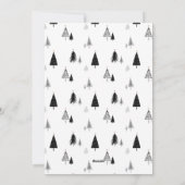 Ik hoop dat u een moderne, minimalistische foto va feestdagenkaart (Achterkant)