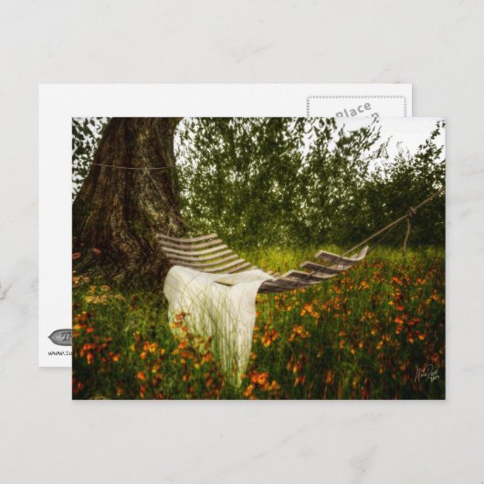 Ik hoop dat u hier 140629 briefkaart was (Voorkant / Achterkant)