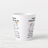 Ik hoop dat we vrienden zijn tot we sterven Best F Latte Mok (Voorkant)