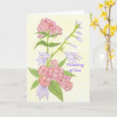 Ik hoop de dingen voor beter u spoedig Kaart (Gele Bloem)