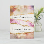 Ik hoop een heilige te worden (Staand voorkant)