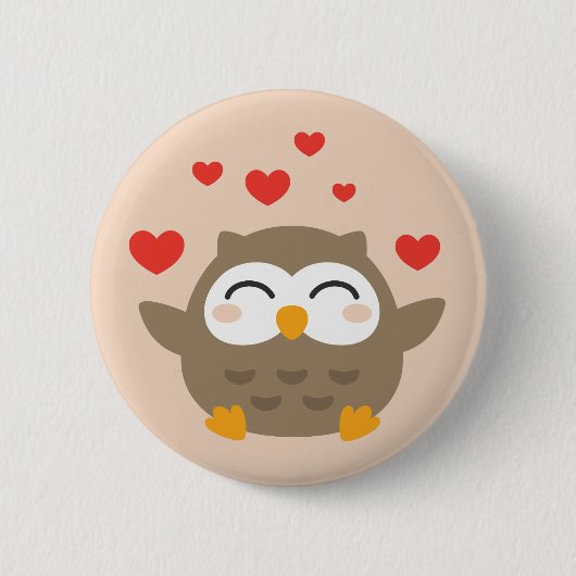 Ik hoop je illustratie ronde button 5,7 cm (Voorkant)