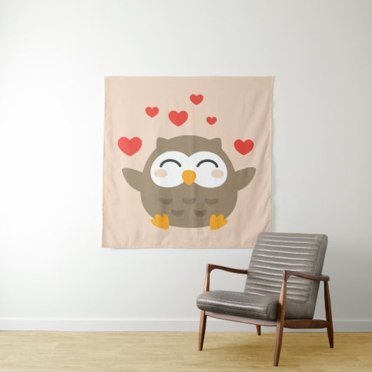 Ik hoop je illustratie wandkleed (In situ)