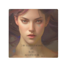 Ik hoop op mijn dood te laat, in liefde