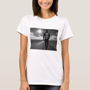 Ik hoop op niets motivatie citaat T-Shirt