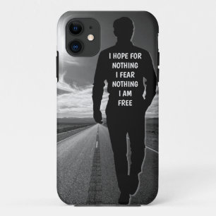 Ik hoop op niets motivatie citaten Case-Mate iPhone case