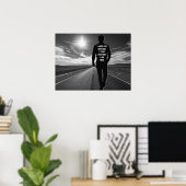 Ik hoop op niets motivatie citaten poster (Thuiskantoor)