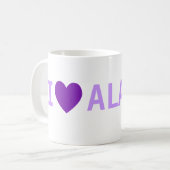 IK HOOP VAN ALASKA-Mok Koffiemok (Voorkant links)