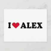 IK HOOP VAN ALEX BRIEFKAART (Voorkant)