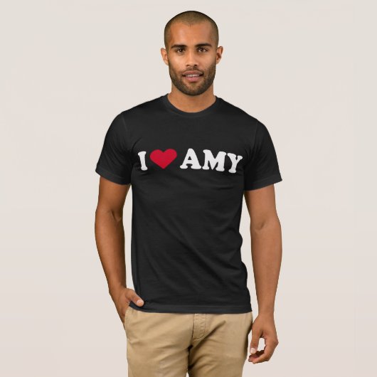 IK HOOP VAN AMY T-SHIRT (Voorkant volledig)