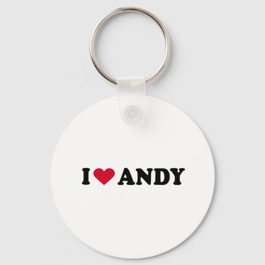 IK HOOP VAN ANDY SLEUTELHANGER (Voorkant)