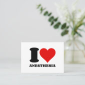 IK HOOP VAN ANESTHESIE VISITEKAARTJE (Staand voorkant)