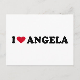 IK HOOP VAN ANGELA BRIEFKAART