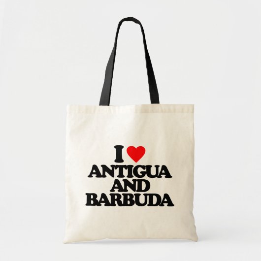 IK HOOP VAN ANTIGUA EN BARBUDA TOTE BAG (Voorkant)