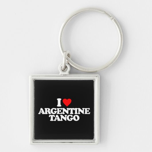 IK HOOP VAN ARGENTINE TANGO SLEUTELHANGER (Voorkant)