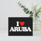 IK HOOP VAN ARUBA BRIEFKAART (Staand voorkant)
