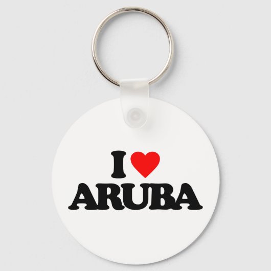 IK HOOP VAN ARUBA SLEUTELHANGER (Voorkant)