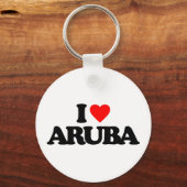 IK HOOP VAN ARUBA SLEUTELHANGER (Voorkant)