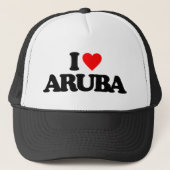 IK HOOP VAN ARUBA TRUCKER PET (Voorkant)