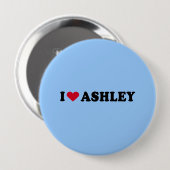 IK HOOP VAN ASHLEY RONDE BUTTON 4,0 CM (Voorkant /achterkant)