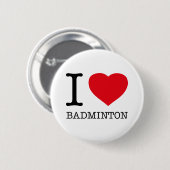 IK HOOP VAN BADMINISTRATON RONDE BUTTON 5,7 CM (Voorkant /achterkant)