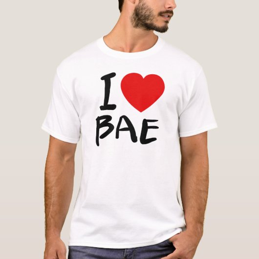 IK HOOP VAN BAE T-SHIRT (Voorkant)