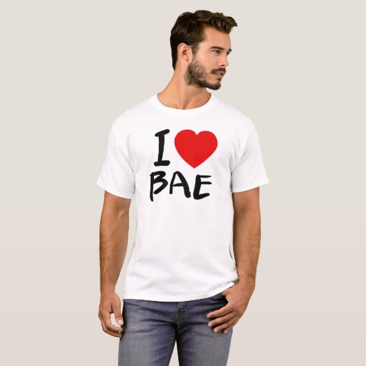 IK HOOP VAN BAE T-SHIRT (Voorkant volledig)