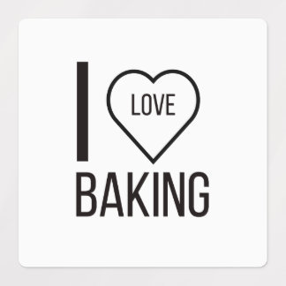IK HOOP VAN BAKING LABELS