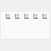 IK HOOP VAN BAKING LABELS (Vel)