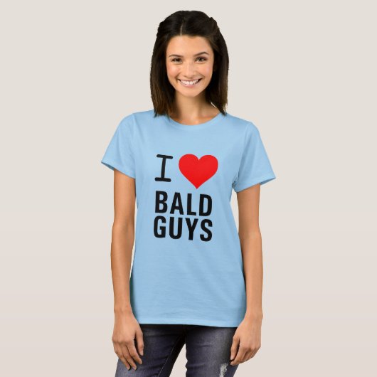 IK HOOP VAN BALD GUYS T-SHIRT (Voorkant volledig)