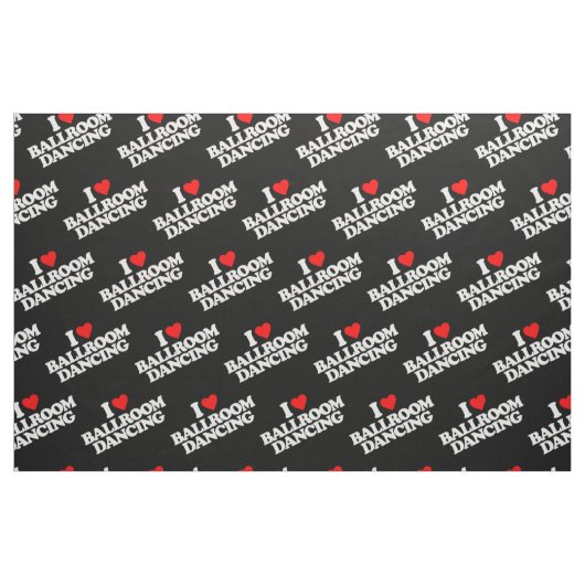 IK HOOP VAN BALLROOM DANCING STOF (Fat Quarter)