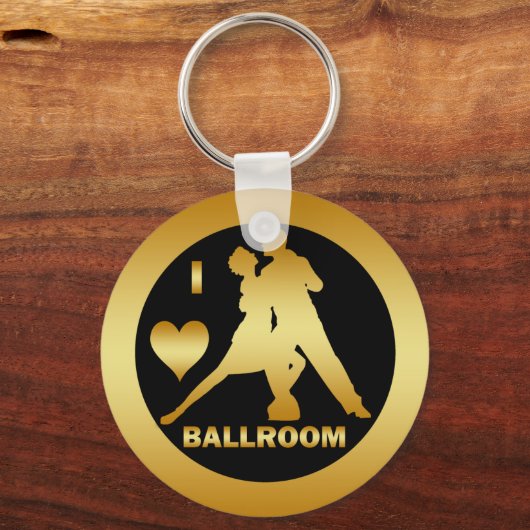 IK HOOP VAN BALLROOM SLEUTELHANGER (Voorkant)