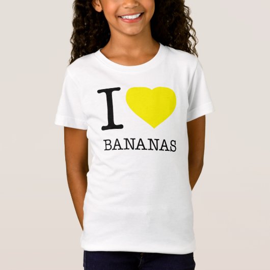 IK HOOP VAN BANANAS T-SHIRT (Voorkant)