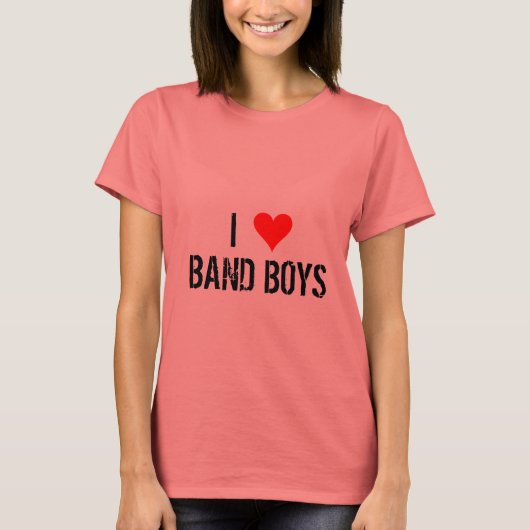 IK HOOP VAN BAND BOYS T-SHIRT (Voorkant)