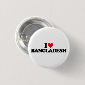 IK HOOP VAN BANGLADESH RONDE BUTTON 3,2 CM (Voorkant /achterkant)