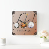 IK HOOP VAN BANJOS VIERKANTE KLOK (Huis)