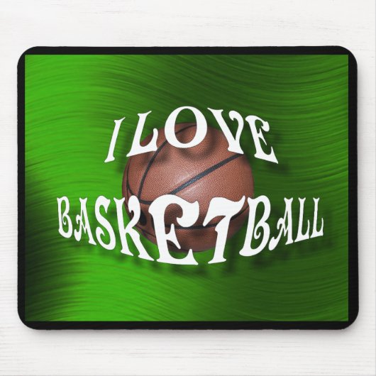 IK HOOP VAN BASKETBALL-MOUSEPAD MUISMAT (Voorkant)