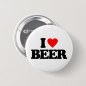 IK HOOP VAN BEER RONDE BUTTON 5,7 CM (Voorkant /achterkant)
