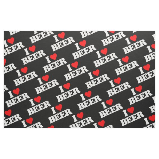 IK HOOP VAN BEER STOF (Fat Quarter)