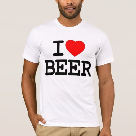 IK HOOP VAN BEER T-SHIRT (Voorkant)