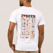 IK HOOP VAN BEER T-SHIRT (Achterkant)