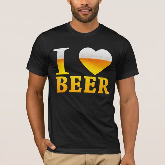 IK HOOP VAN BEER T-SHIRT (Voorkant)