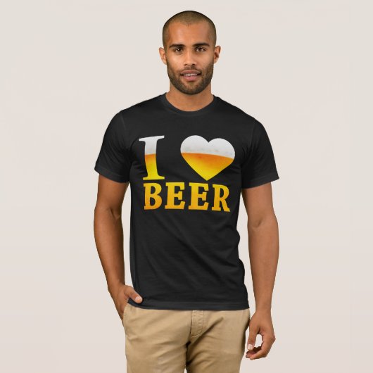 IK HOOP VAN BEER T-SHIRT (Voorkant volledig)