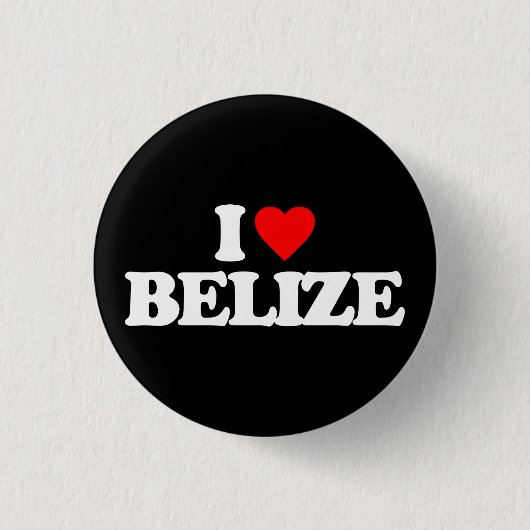 IK HOOP VAN BELIZE RONDE BUTTON 3,2 CM (Voorkant)