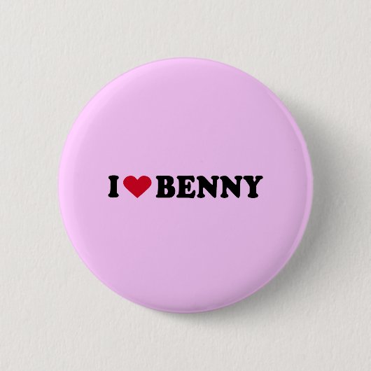 IK HOOP VAN BENNY RONDE BUTTON 5,7 CM (Voorkant)